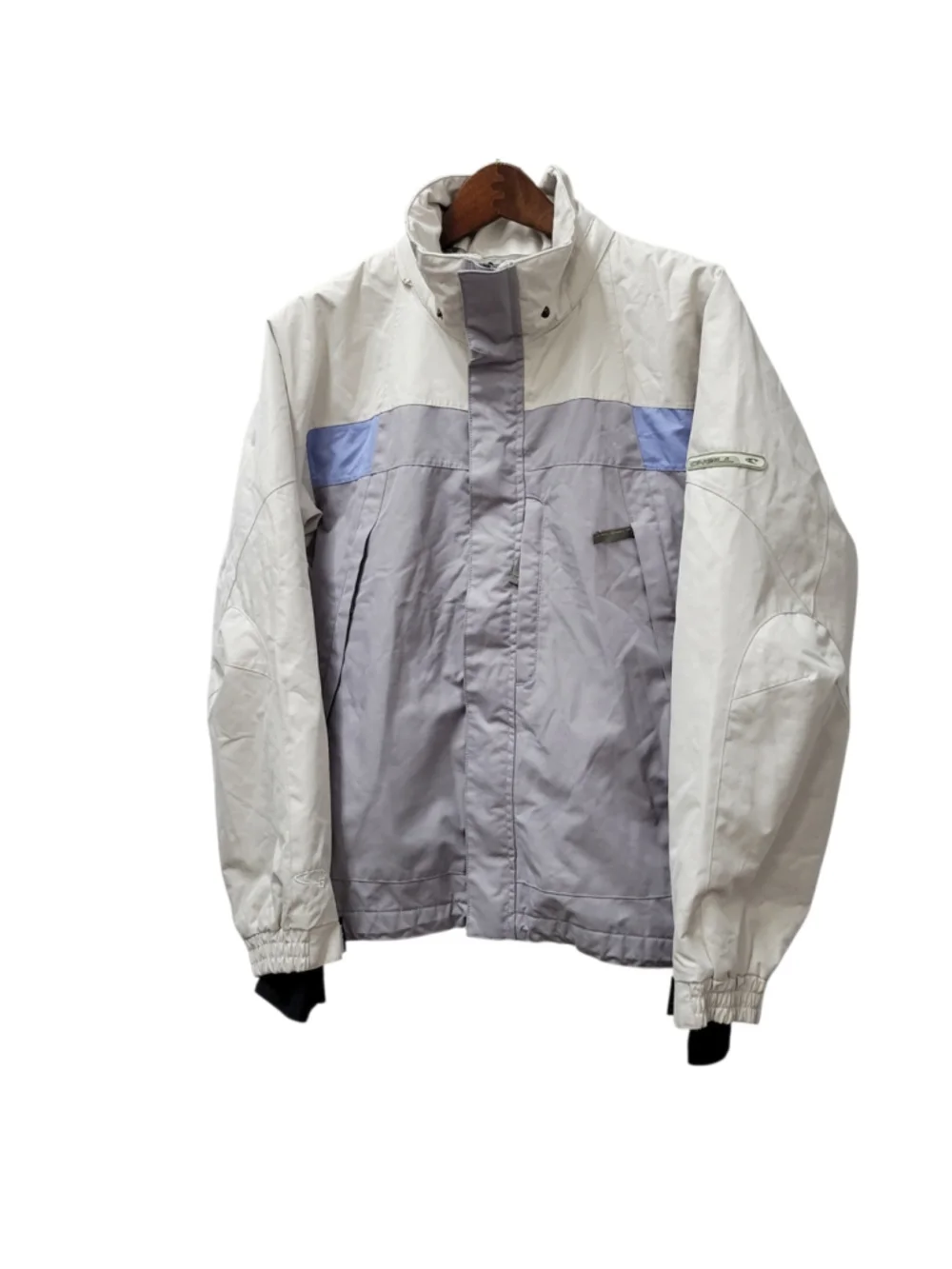 O’Neill Men's Beige Long-Sleeves High-Neck Insulated Ski Snowboard jacket Medium